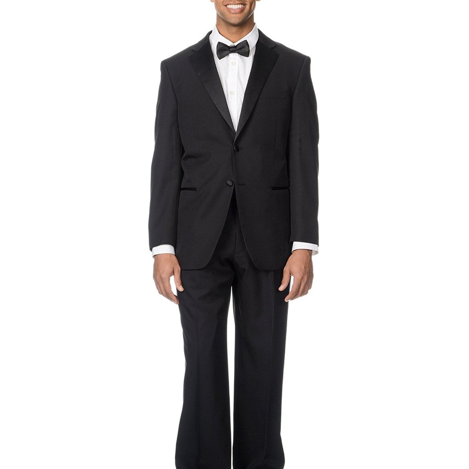 Fuchsia Men's Casual 2 Piece Suit Notch Lapel Flat Tuxedos Set CN466 main image 1