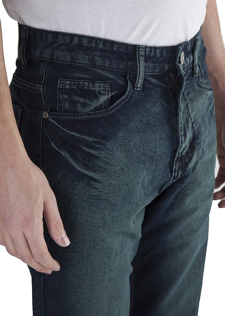 400 UOMO Men's Slim-Straight Fit Denim Jeans - Available in Many Colors