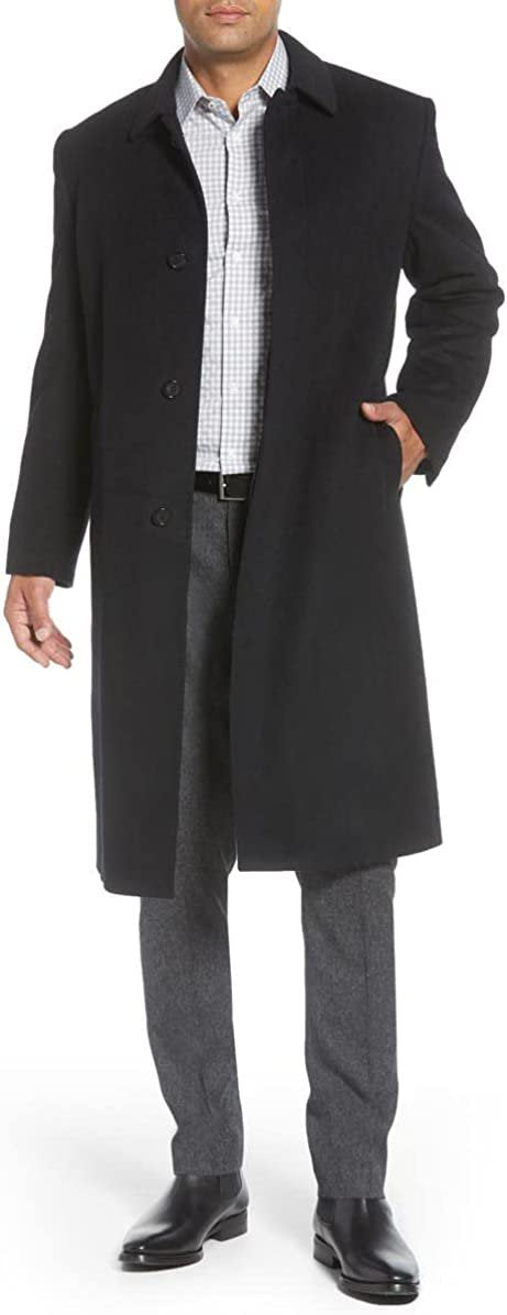 Hart Schaffner Marx Men's Stanley Cashmere-Blend Coat