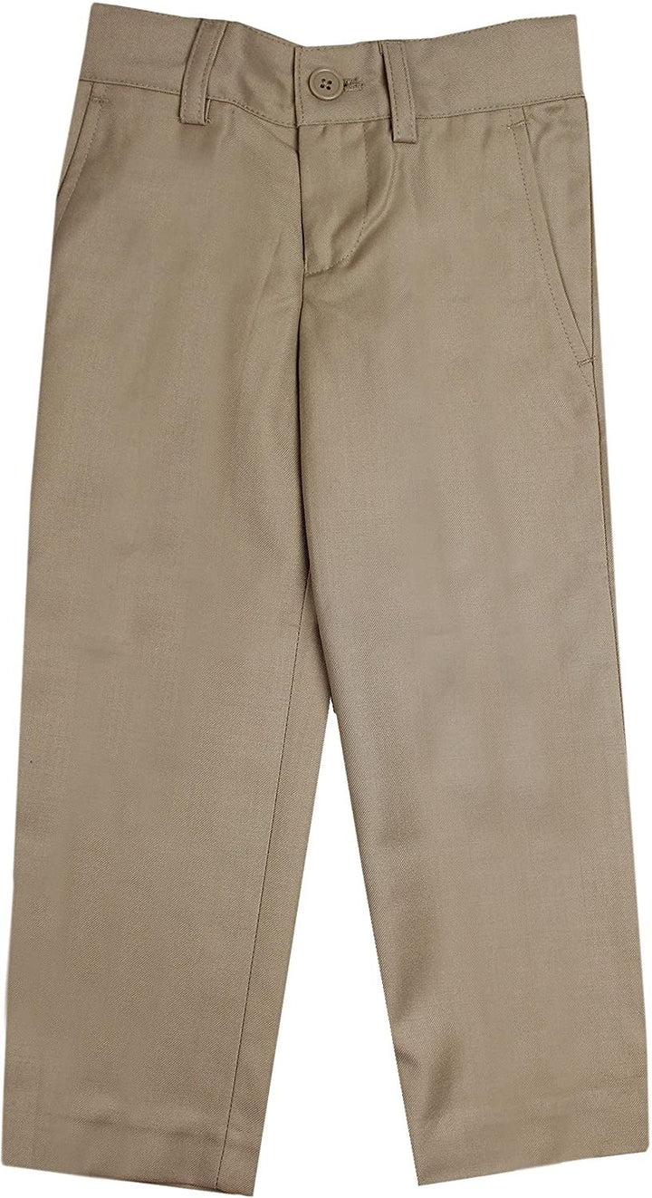 Armando Martillo Boys Flat Front Adjustable Waist Extra Slim Skinny Fit Dress Pants