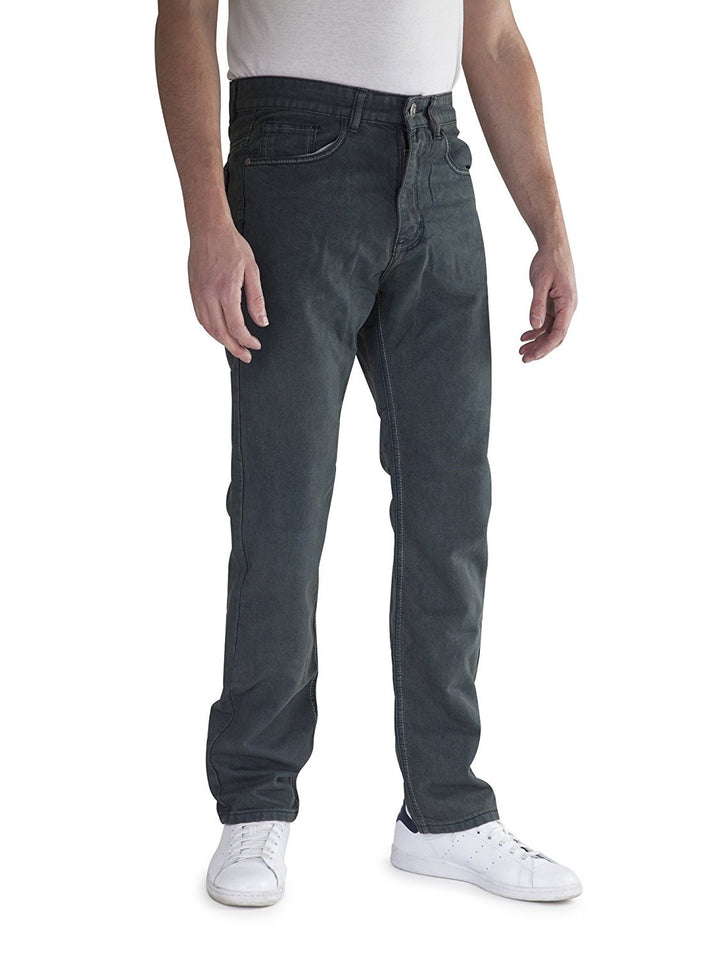 400 UOMO Men's Slim-Straight Fit Denim Jeans - Available in Many Colors