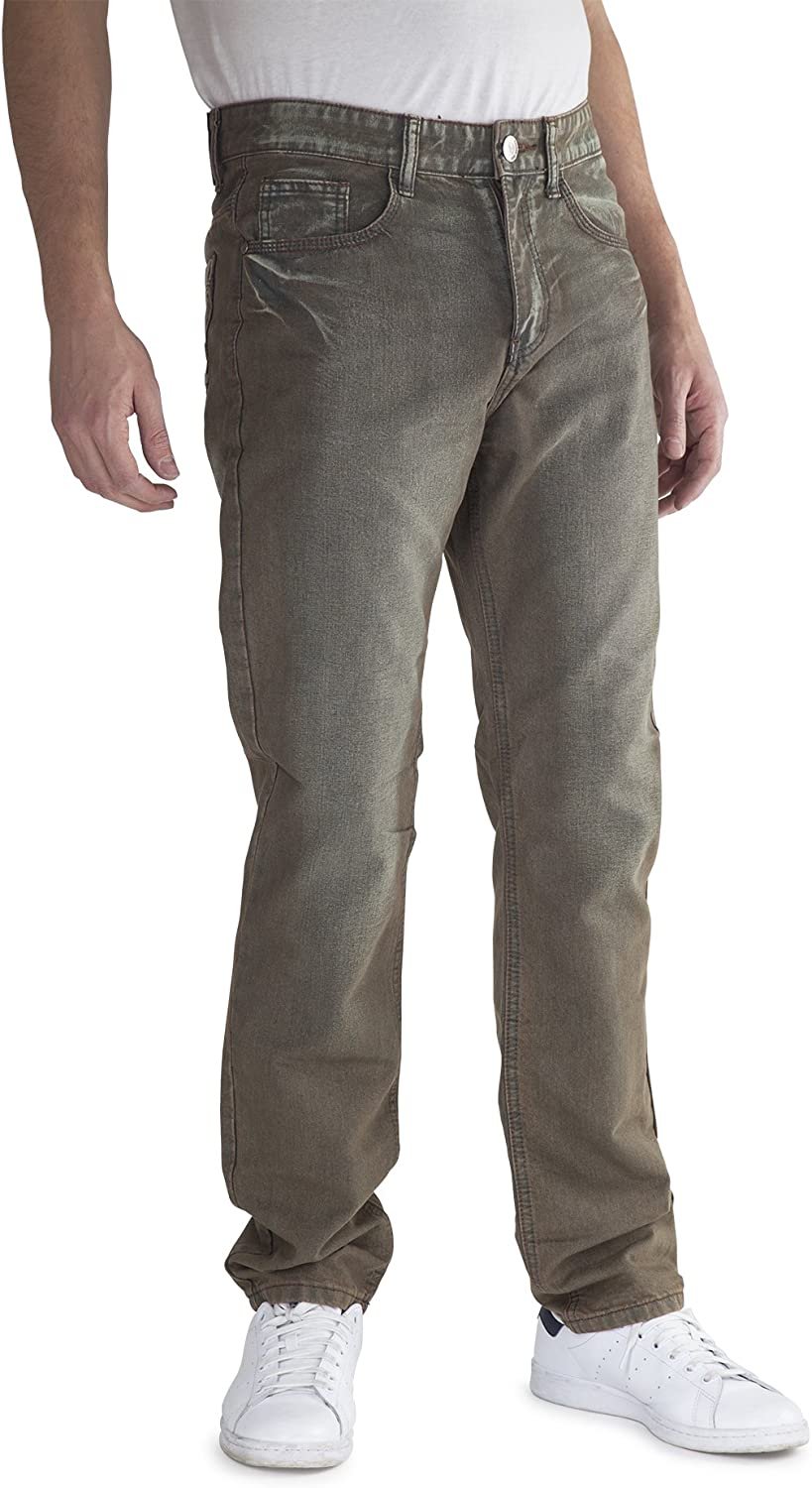 400 UOMO Men's Slim-Straight Fit Denim Jeans - Available in Many Colors