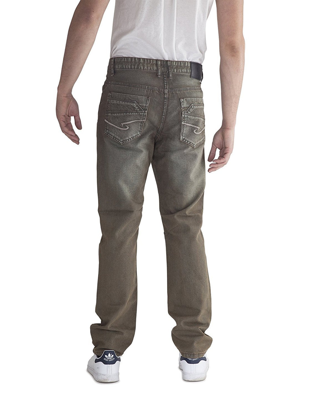 400 UOMO Men's Slim-Straight Fit Denim Jeans - Available in Many Colors