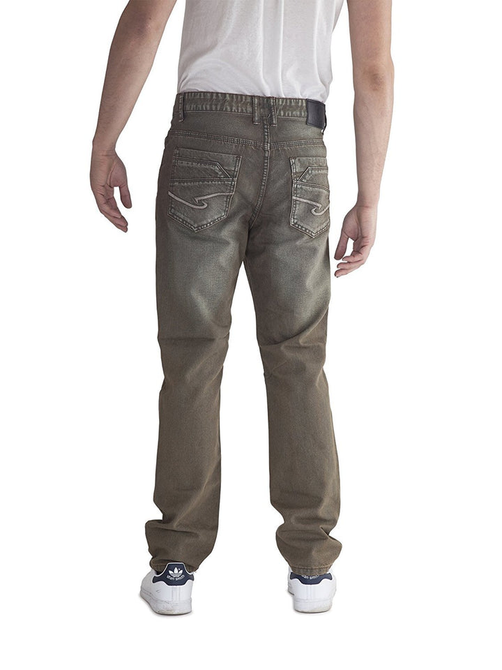 400 UOMO Men's Slim-Straight Fit Denim Jeans - Available in Many Colors