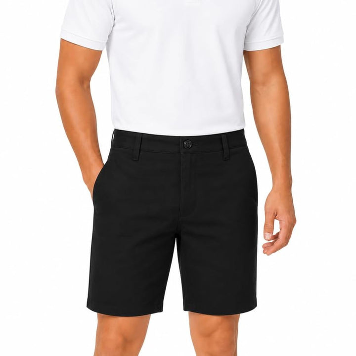 Marquis Men's Straight Fit Flex Flat Front Stretch Shorts