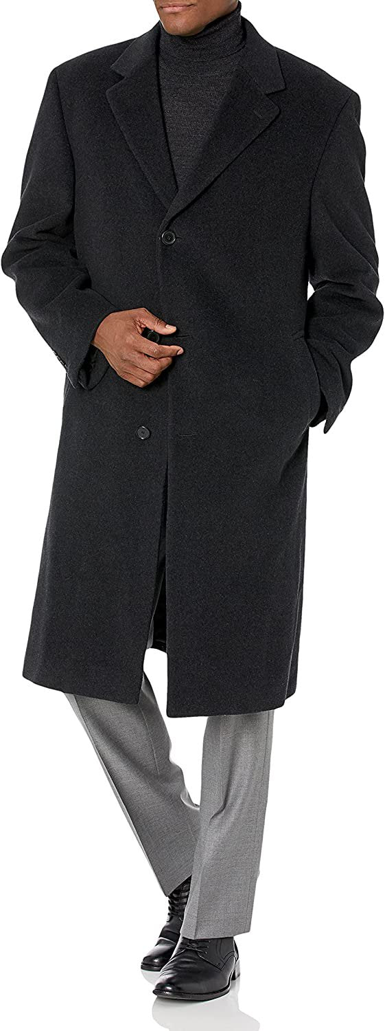 Hart Schaffner Marx Men's Stanley Cashmere-Blend Coat