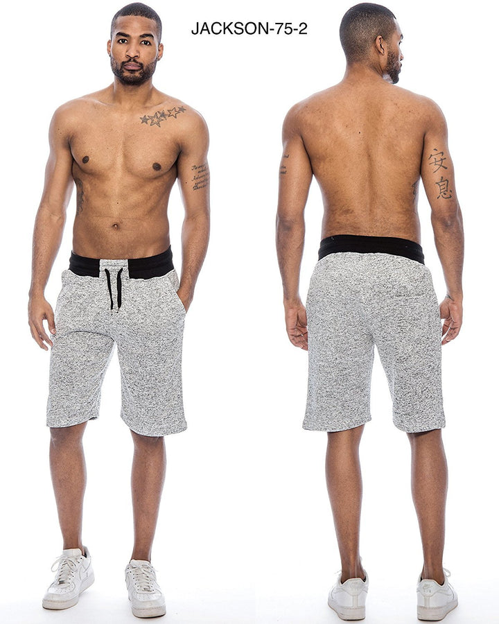 True Rock Men's Fleece Shorts with Cell Phone Pocket - Colors