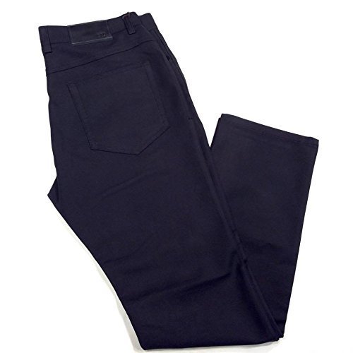 Enzo Men's Modern Fit Jean Style Luxury Cotton Stretch Dress Pants - Colors