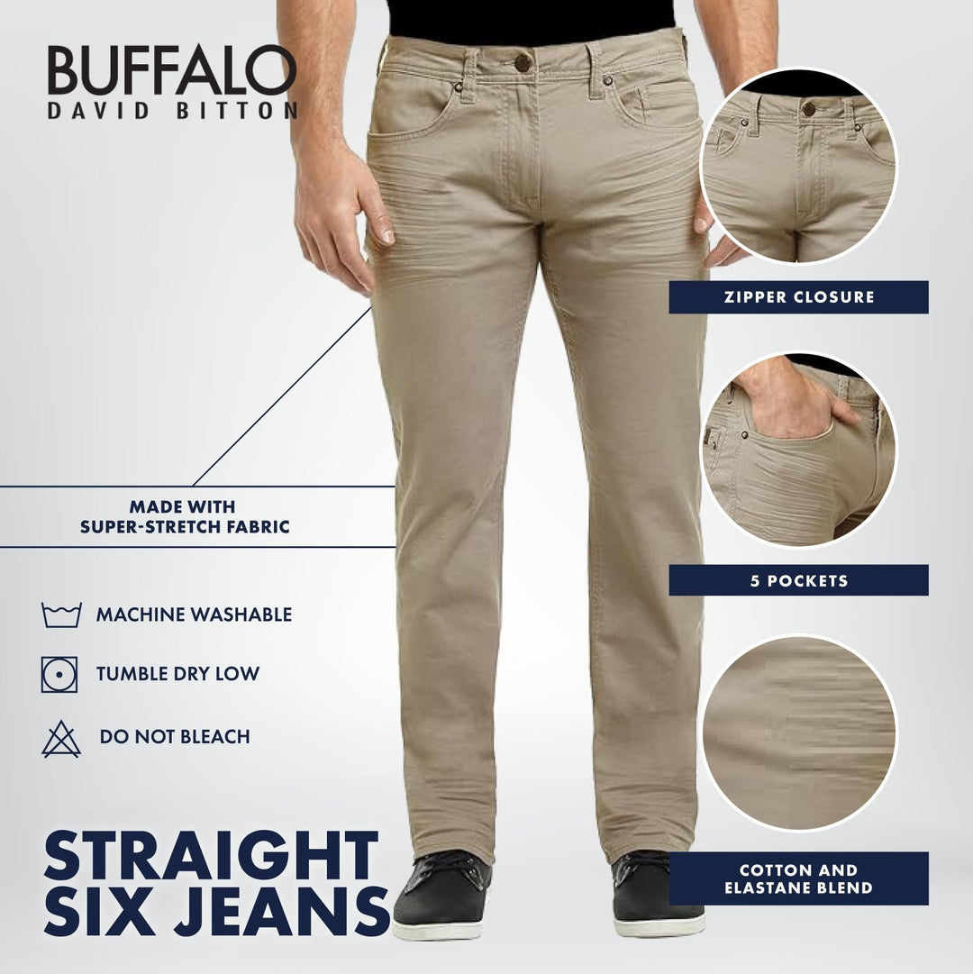Buffalo by David Bitton Men's Slim Straight Jean 28x32. CLEARANCE, FINAL SALE!