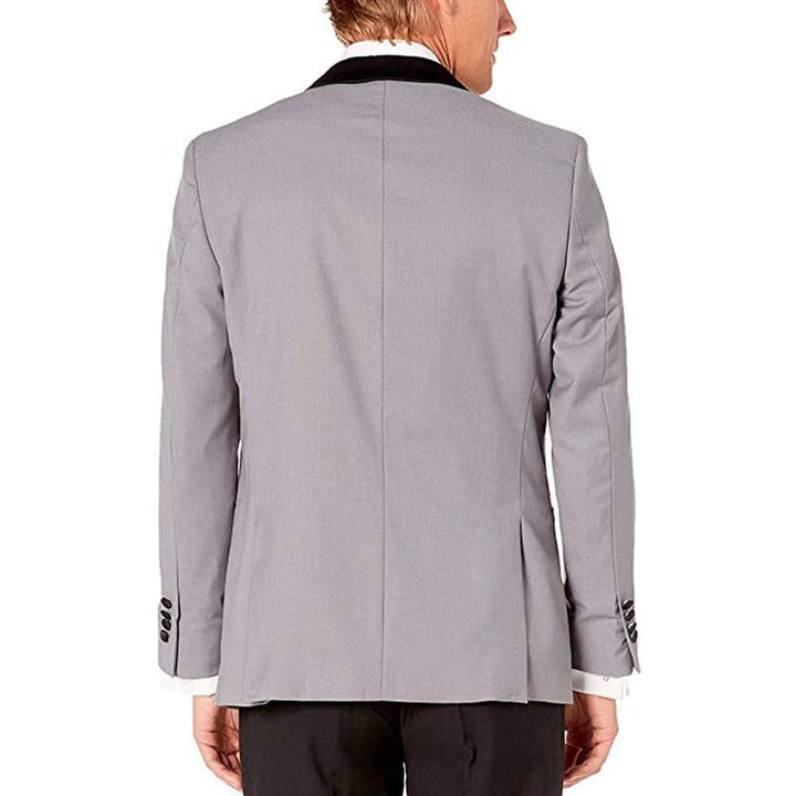 Adam Baker Men's Slim Fit Shawl Collar Tuxedo Jacket for Wedding, Business, Prom & Formal Wear (Separates)