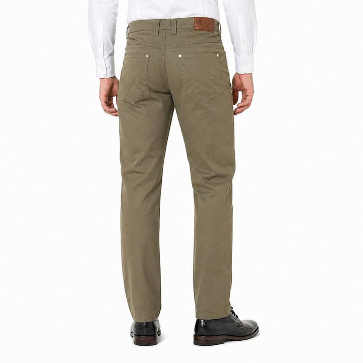 Men's Modern Fit Lightweight 100% Cotton Dress Pants