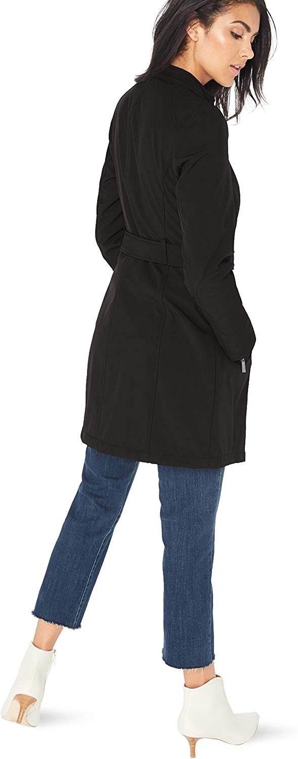 Kenneth Cole New York Women's Mid Lenth Zip Trench with Belt, CLEARANCE, FINAL SALE!
