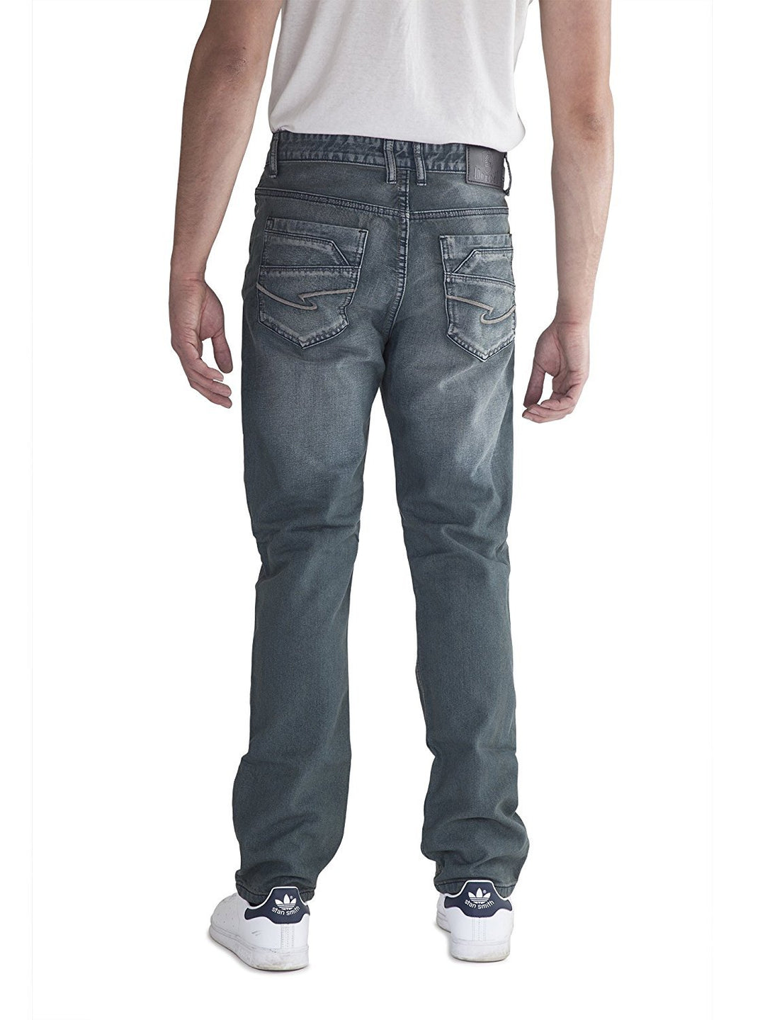400 UOMO Men's Slim-Straight Fit Denim Jeans - Available in Many Colors