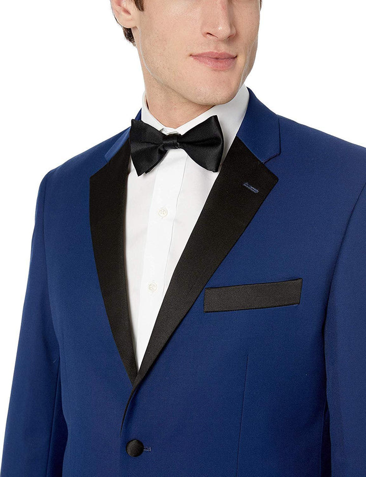 Adam Baker Men’s Regular Fit Two-Piece Notch Lapel Formal Tuxedo
