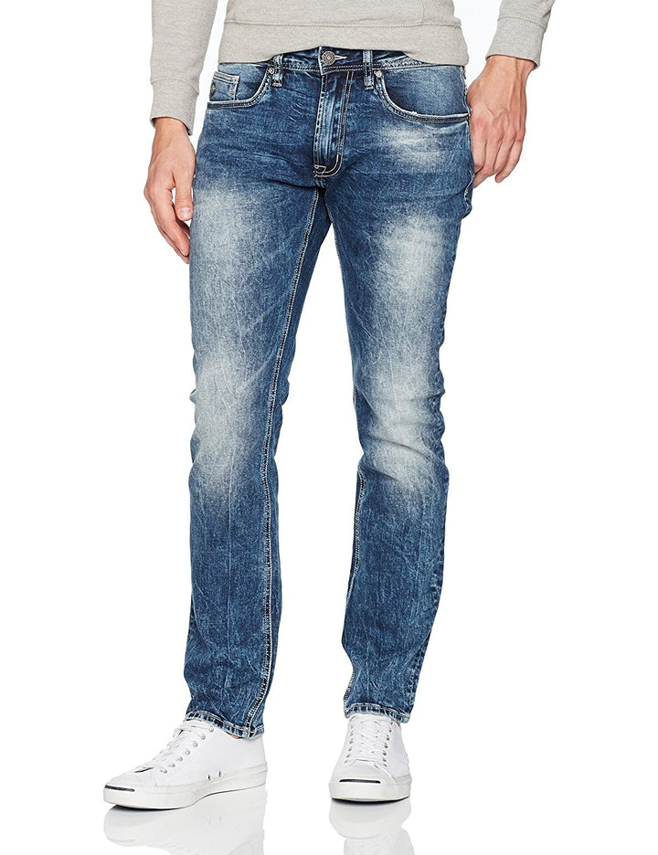 Buffalo David Bitton Men's Ash Skinny Fit Stretch Denim Fashion Jean in 30 Inseam