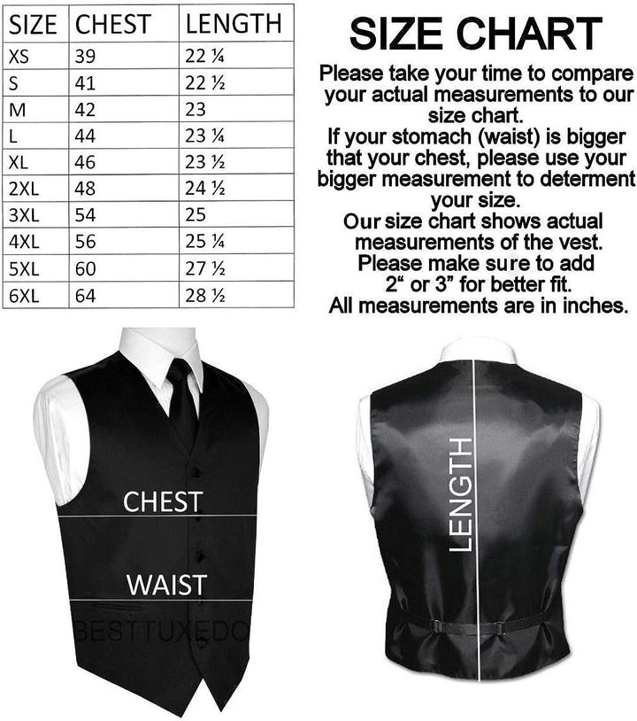 Brand Q Men's Tuxedo Vest, Tie & Pocket Square. CLEARANCE, FINAL SALE!