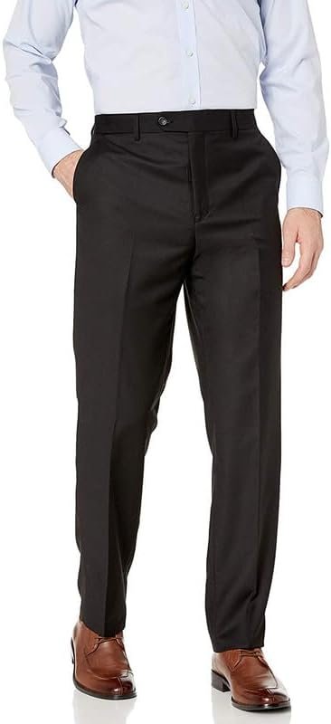 Adam Baker Men's Slim Fit Double-Breasted 2-Piece (Jacket & Pants) Wool Suit Set