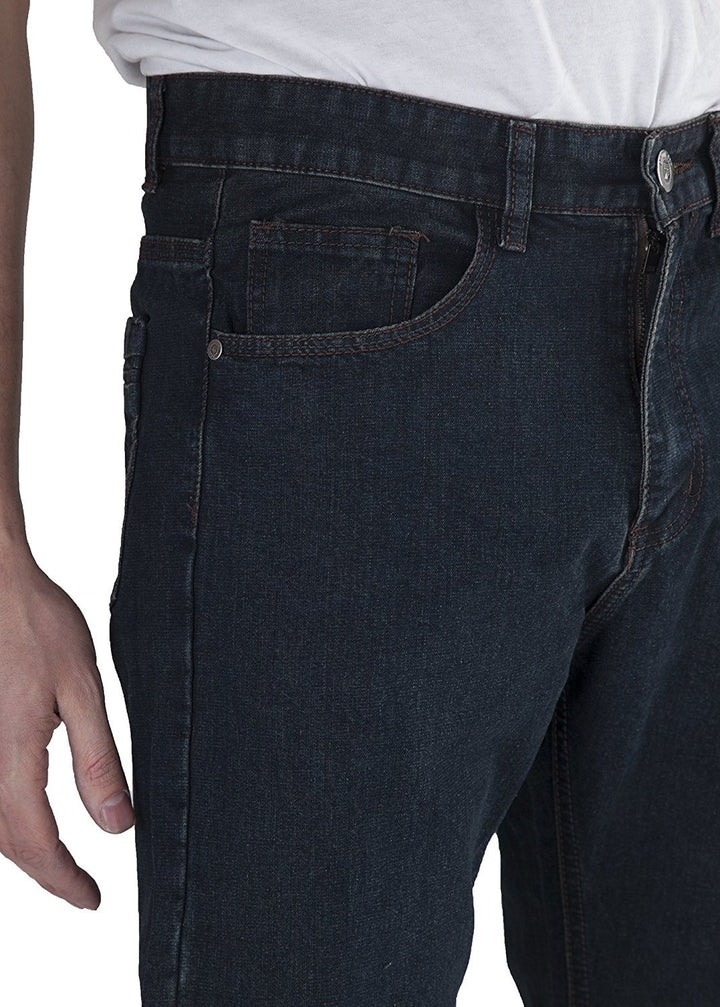 400 UOMO Men's Slim-Straight Fit Denim Jeans - Available in Many Colors