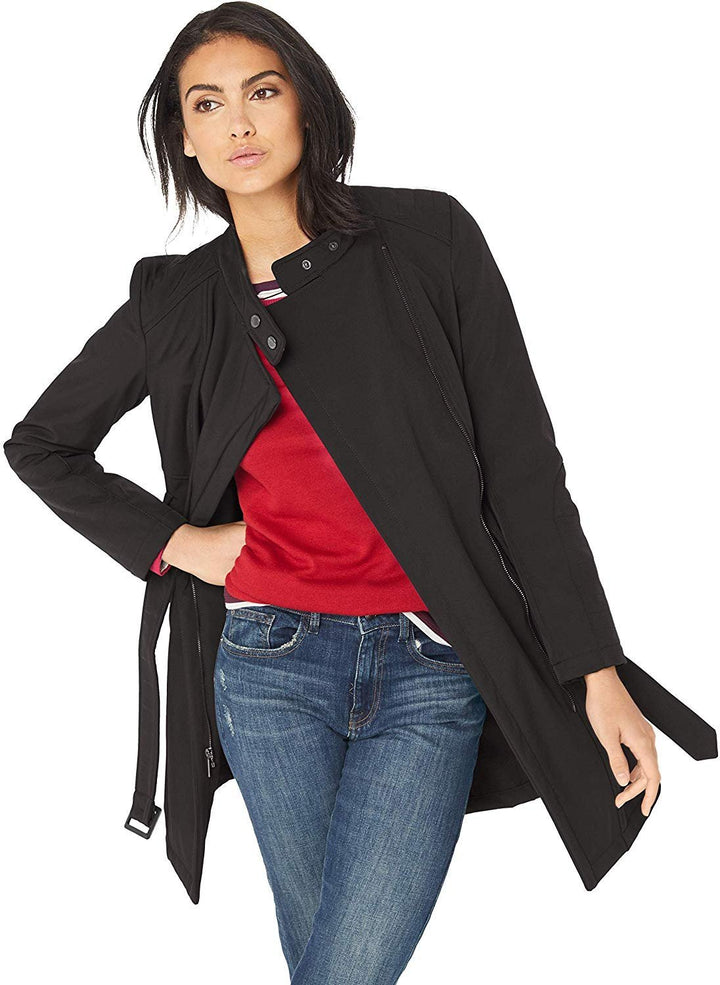 Kenneth Cole New York Women's Mid Lenth Zip Trench with Belt, CLEARANCE, FINAL SALE!