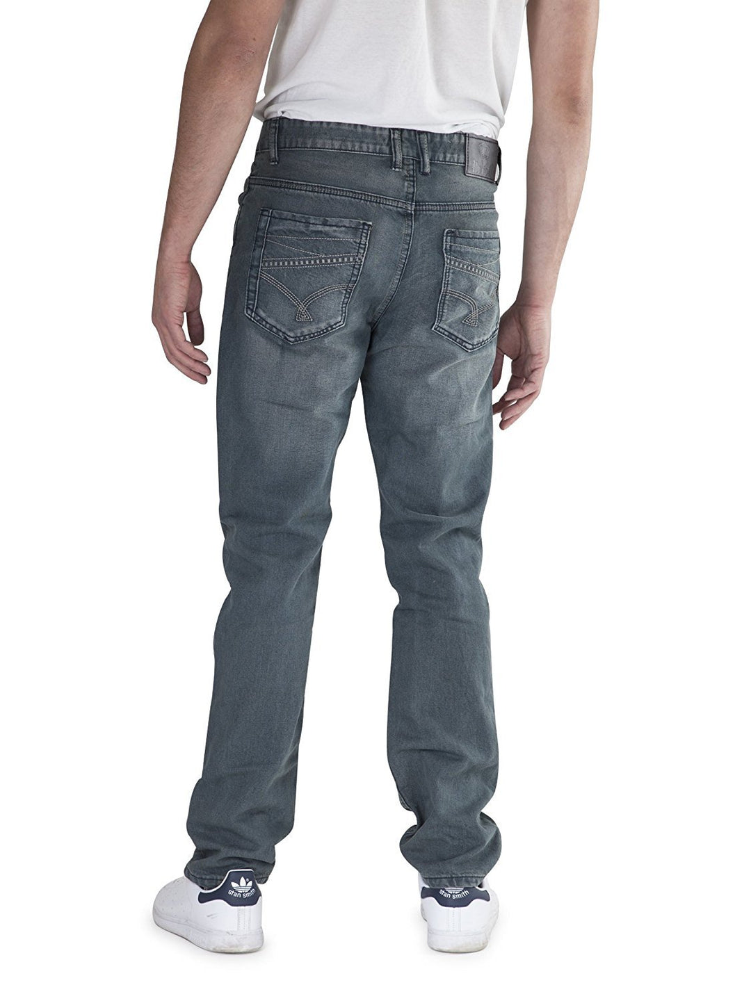 400 UOMO Men's Slim-Straight Fit Denim Jeans - Available in Many Colors