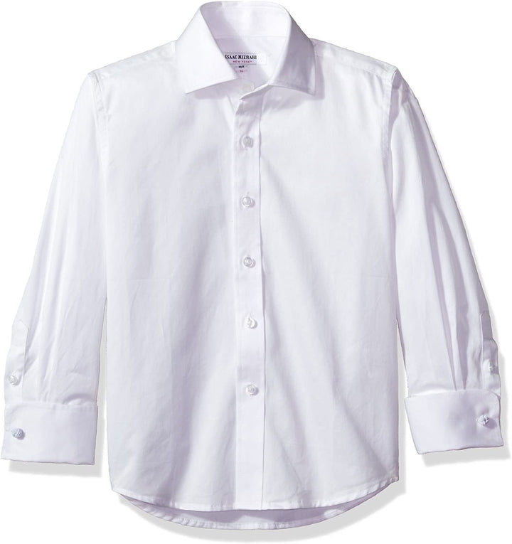 Isaac Mizrahi Boy's French Cuff Cotton Shirt
