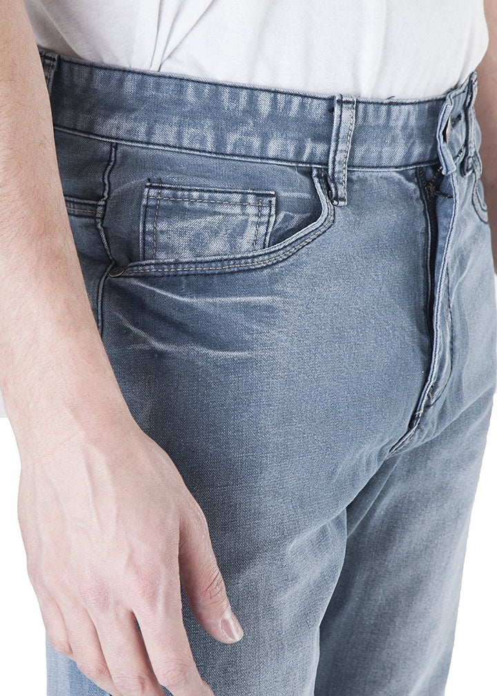 400 UOMO Men's Slim-Straight Fit Denim Jeans - Available in Many Colors