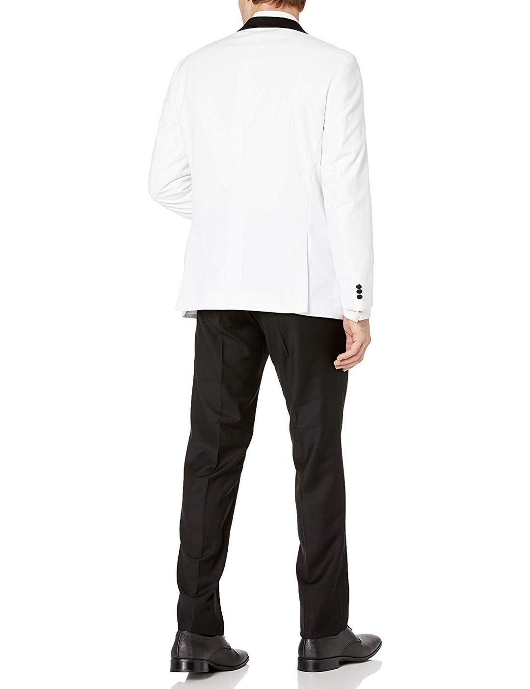 Adam Baker Men's Shawl Collar Slim Fit Two-Piece Formal Tuxedo
