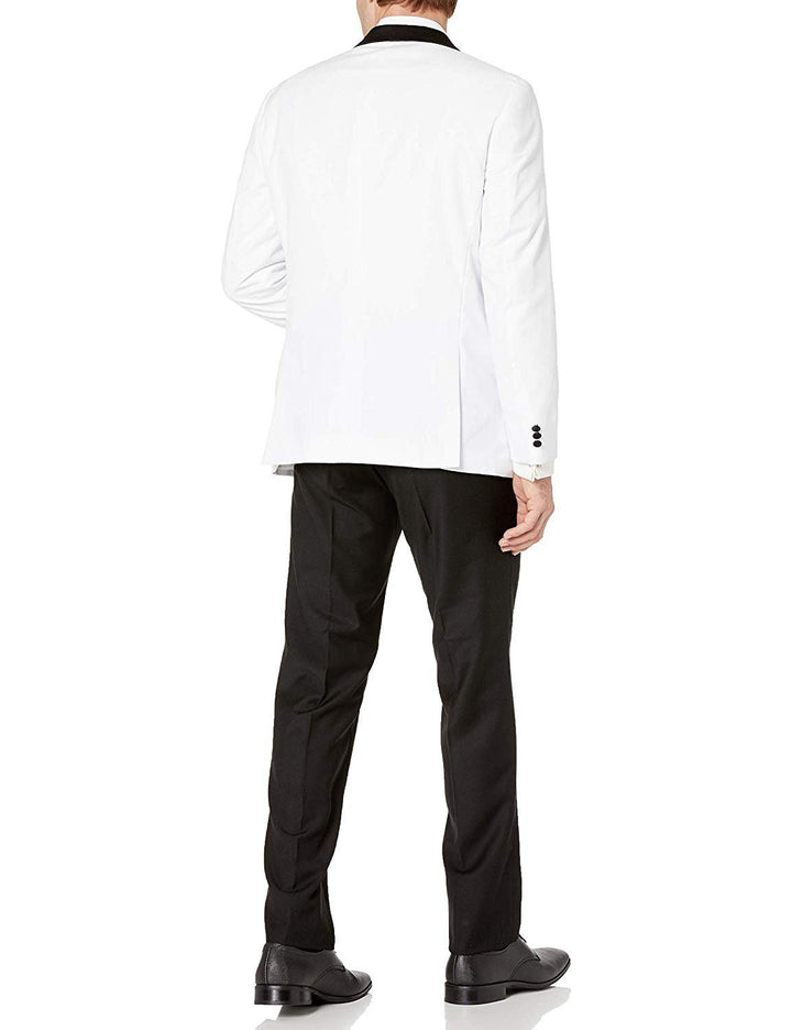 Adam Baker Men's Shawl Collar Slim Fit Two-Piece Formal Tuxedo