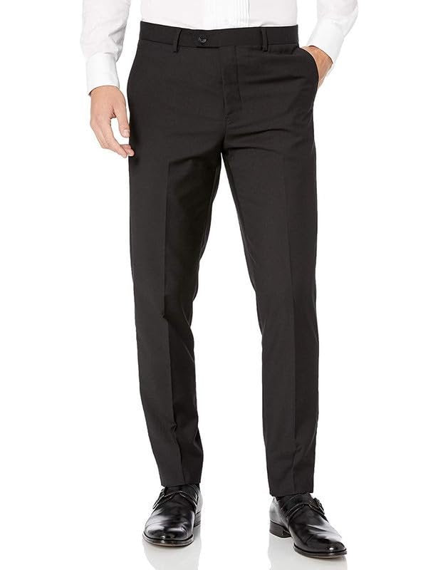 Adam Baker Men's Black & Navy Classic Fit Suit Separates (Jacket & Pants)