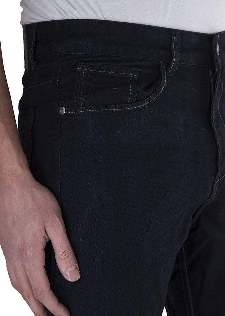 400 UOMO Men's Slim-Straight Fit Denim Jeans - Available in Many Colors