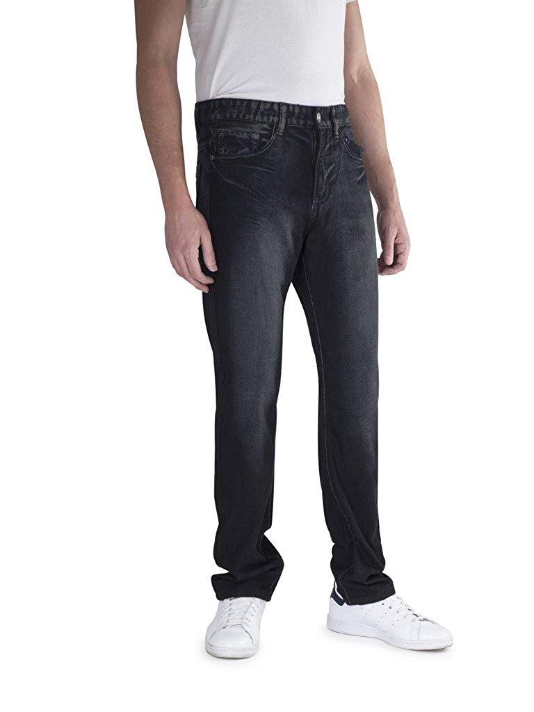 400 UOMO Men's Slim-Straight Fit Denim Jeans - Available in Many Colors
