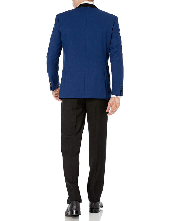 Adam Baker Men's Shawl Collar Slim Fit Two-Piece Formal Tuxedo