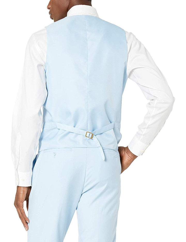 Adam Baker Men's 3-Piece Single Breasted Slim Fit 2-Button Vested Dress Suit Set - CLEARANCE - FINAL SALE !!