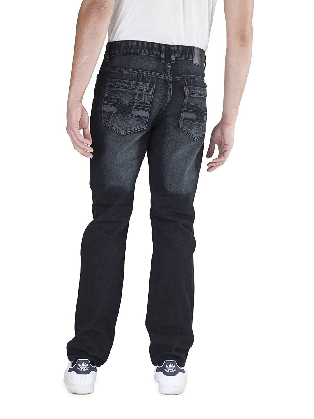 400 UOMO Men's Slim-Straight Fit Denim Jeans - Available in Many Colors
