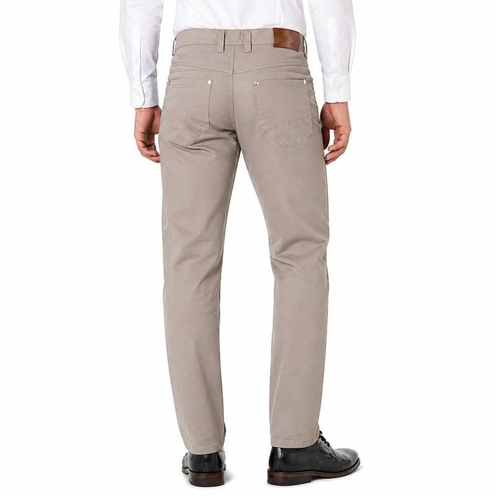 Men's Modern Fit Lightweight 100% Cotton Dress Pants