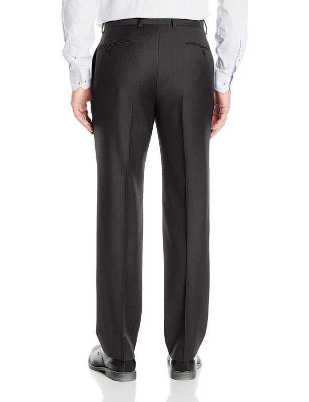 Adam Baker Men's Classic Fit & Slim Fit Unhemmed Suit Separate Dress Pants