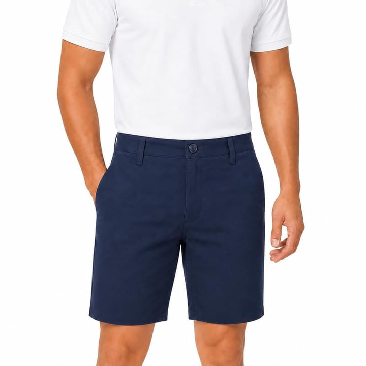 Marquis Men's Straight Fit Flex Flat Front Stretch Shorts