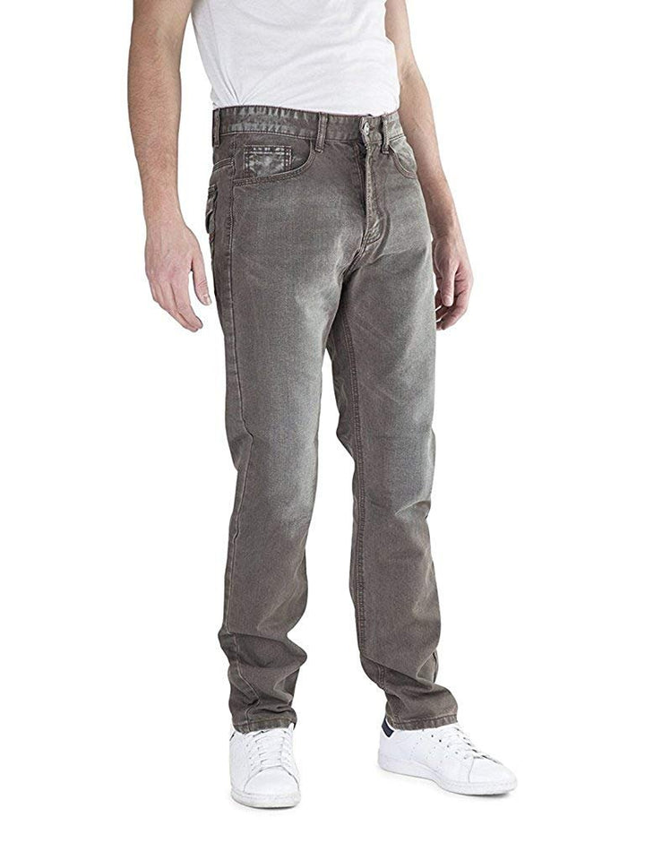 400 UOMO Men's Slim-Straight Fit Denim Jeans - Available in Many Colors