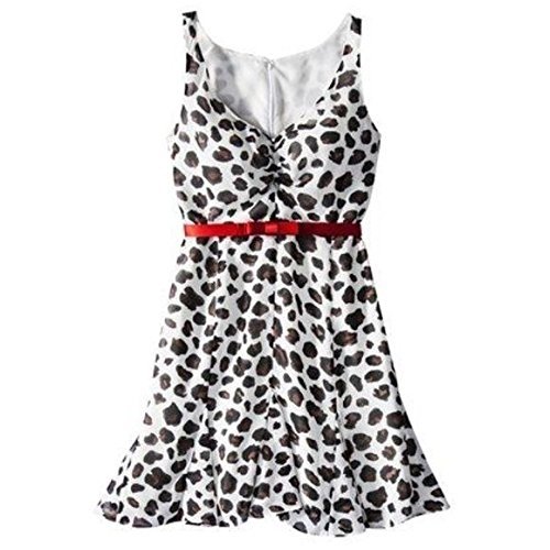 Kate Young for Target Evening Wear Tea Gown Leopard Animal Print Chiffon Dress with Belt. CLEARANCE - FINAL SALE