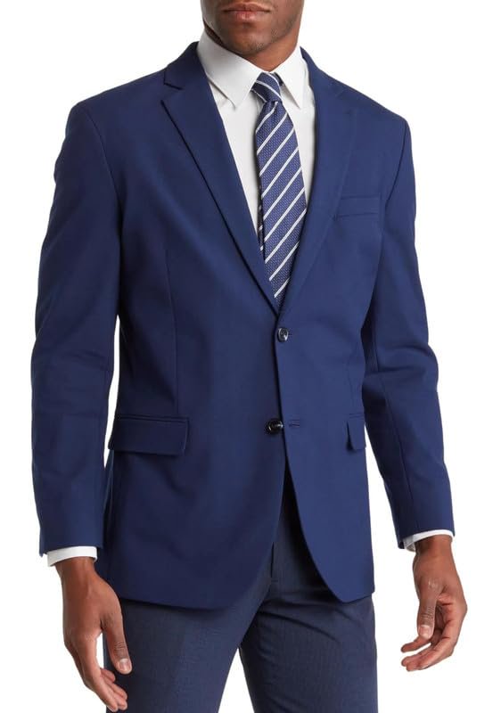 Adam Baker Men’s Extreme Slim Fit Wool 2-Piece Double-Breasted Suit Set | Luxury Jacket & Trousers for Men – Colors