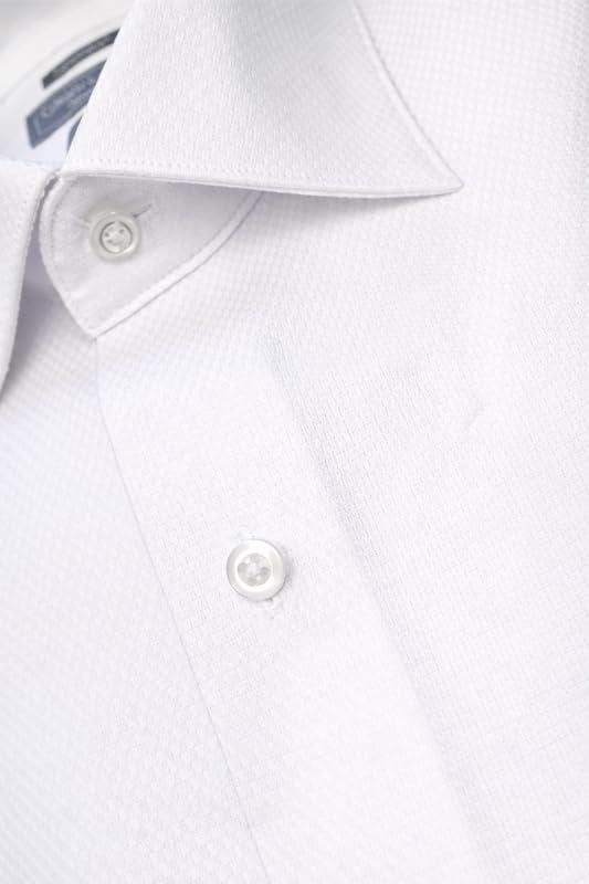 Christopher Lena Men’s 100% Cotton Wrinkle Free French Cuff Formal Tuxedo Shirt