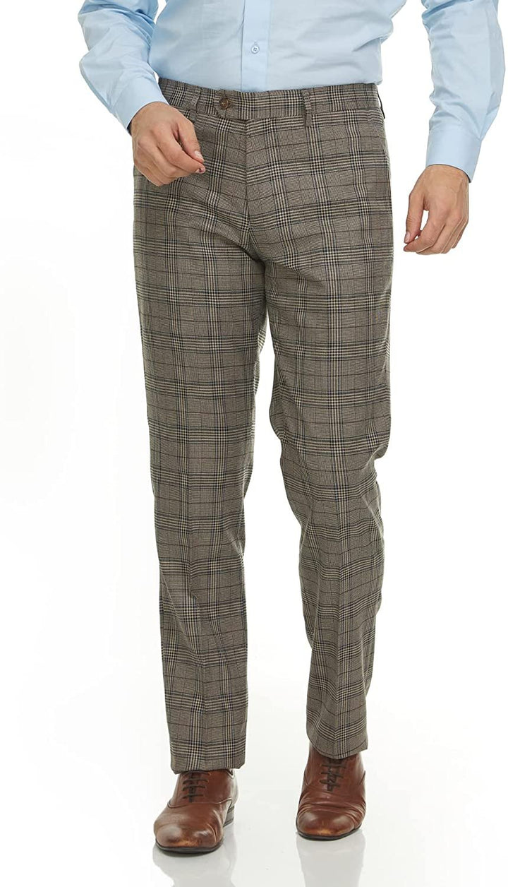 Adam Baker Men's Slim Fit Double Breasted 2-Piece (Jacket & Pants) Suit Set