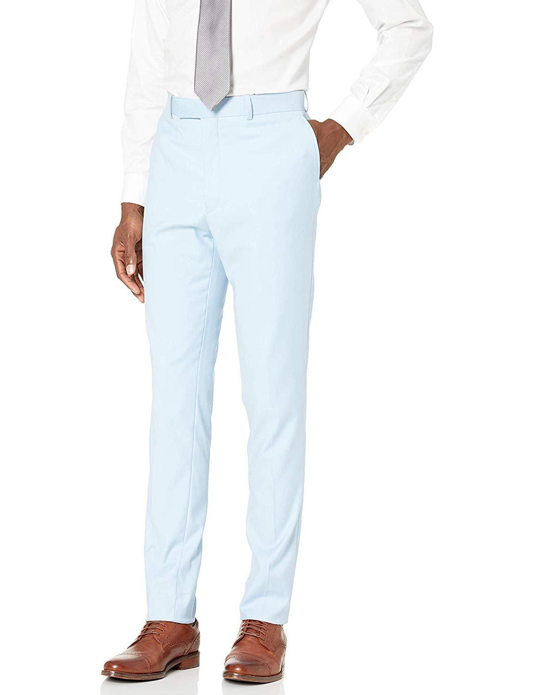 Adam Baker Men's 3-Piece Single Breasted Slim Fit 2-Button Vested Dress Suit Set - CLEARANCE - FINAL SALE !!