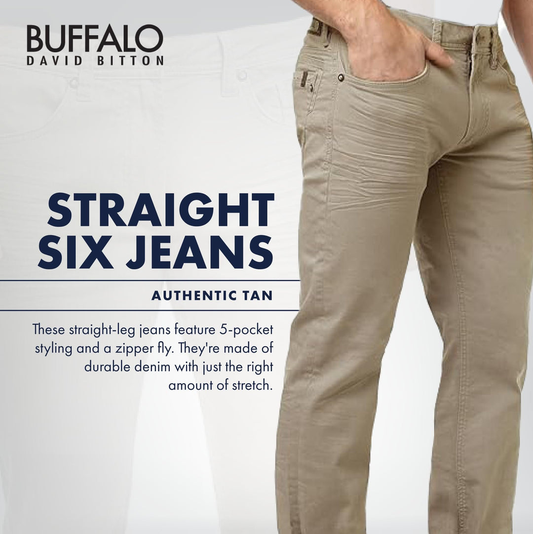 Buffalo by David Bitton Men's Slim Straight Jean 28x32. CLEARANCE, FINAL SALE!