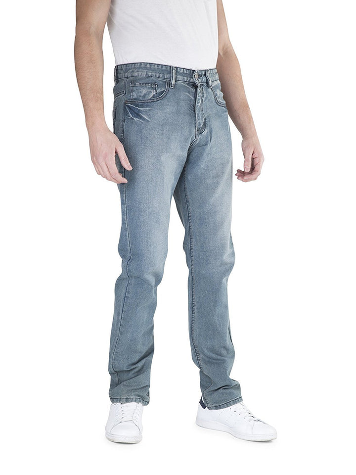 400 UOMO Men's Slim-Straight Fit Denim Jeans - Available in Many Colors