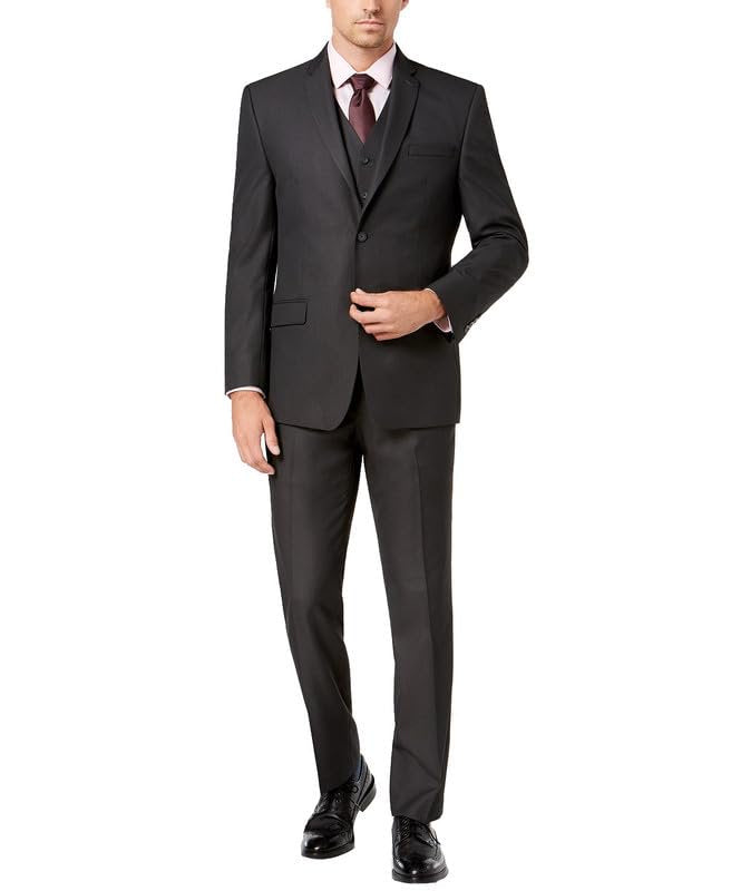 Adam Baker Men's Classic Fit & Slim Fit Unhemmed Suit Separate Dress Pants