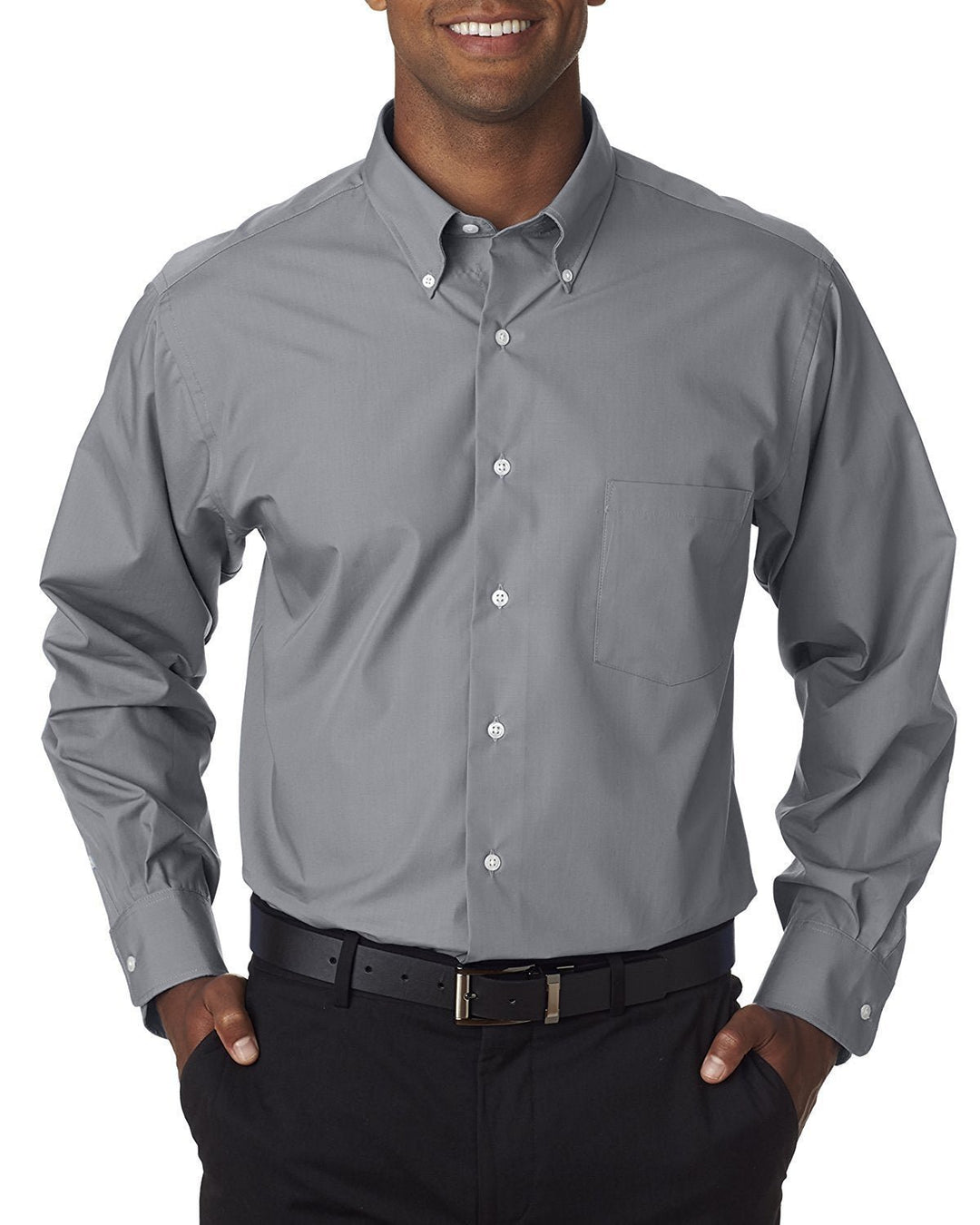 Van Heusen Mens Silky Poplin Shirt. 13V0113 - CLEARANCE, FINAL SALE!