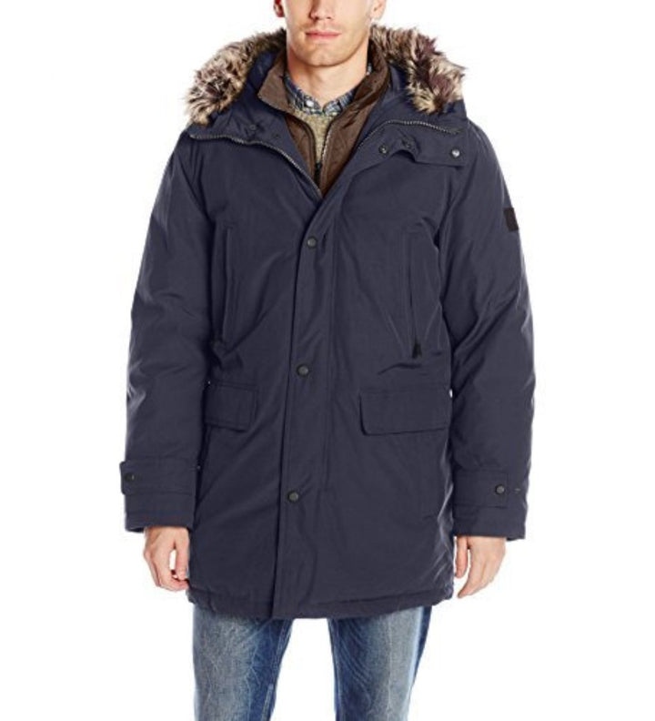 LONDON FOG mens Men's Snorkel Jacket With Bib