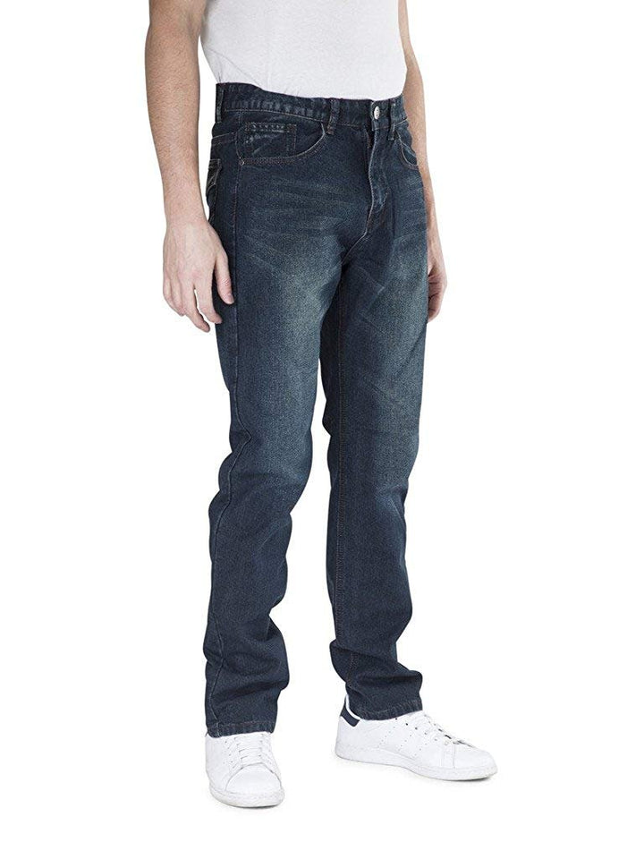 400 UOMO Men's Slim-Straight Fit Denim Jeans - Available in Many Colors