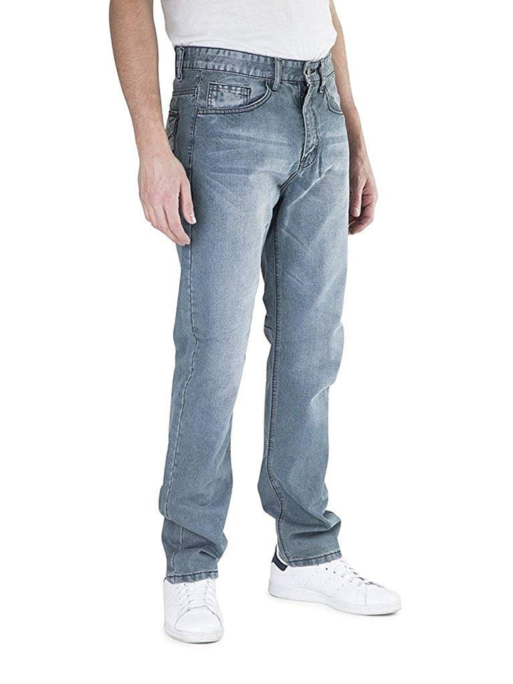400 UOMO Men's Slim-Straight Fit Denim Jeans - Available in Many Colors